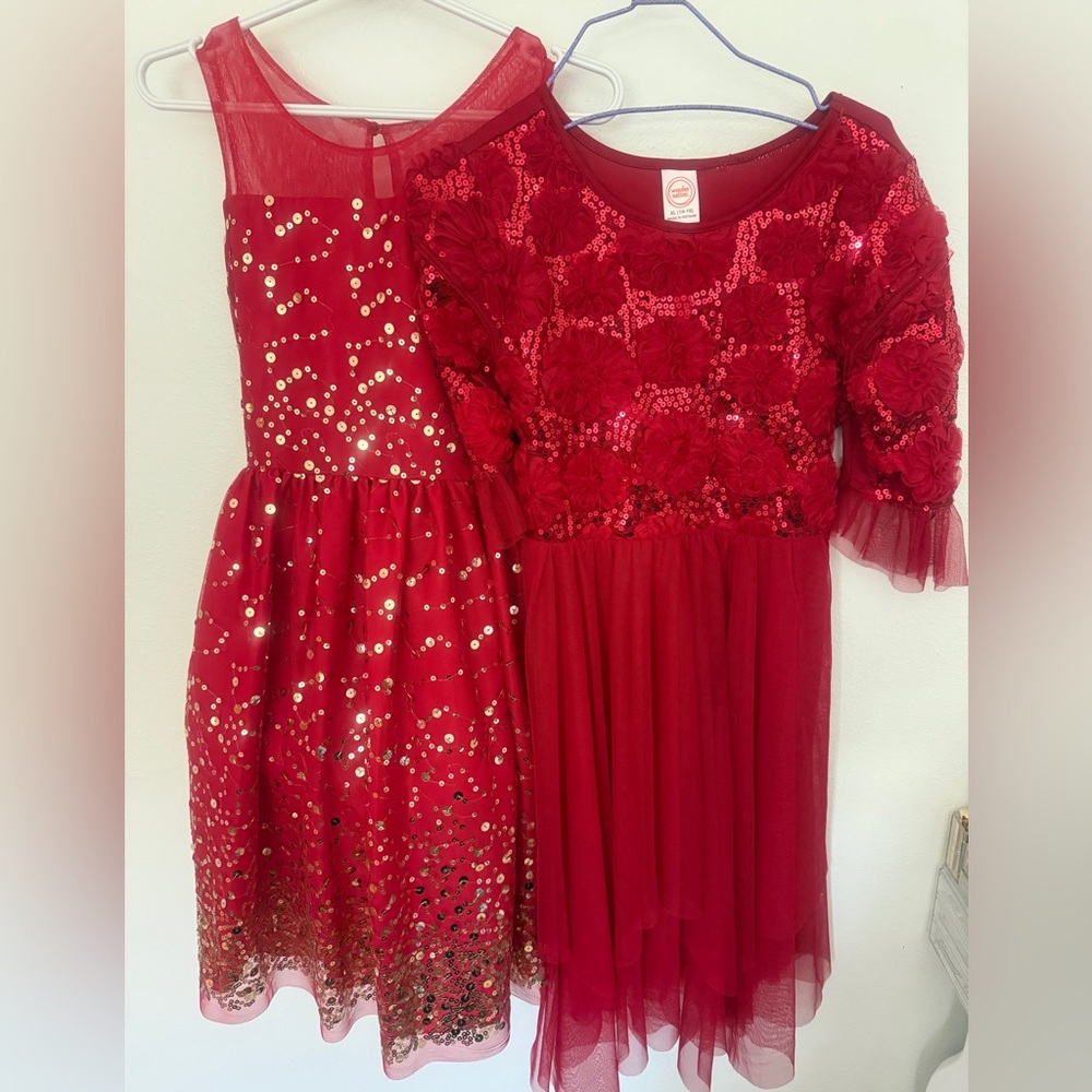 Red dress